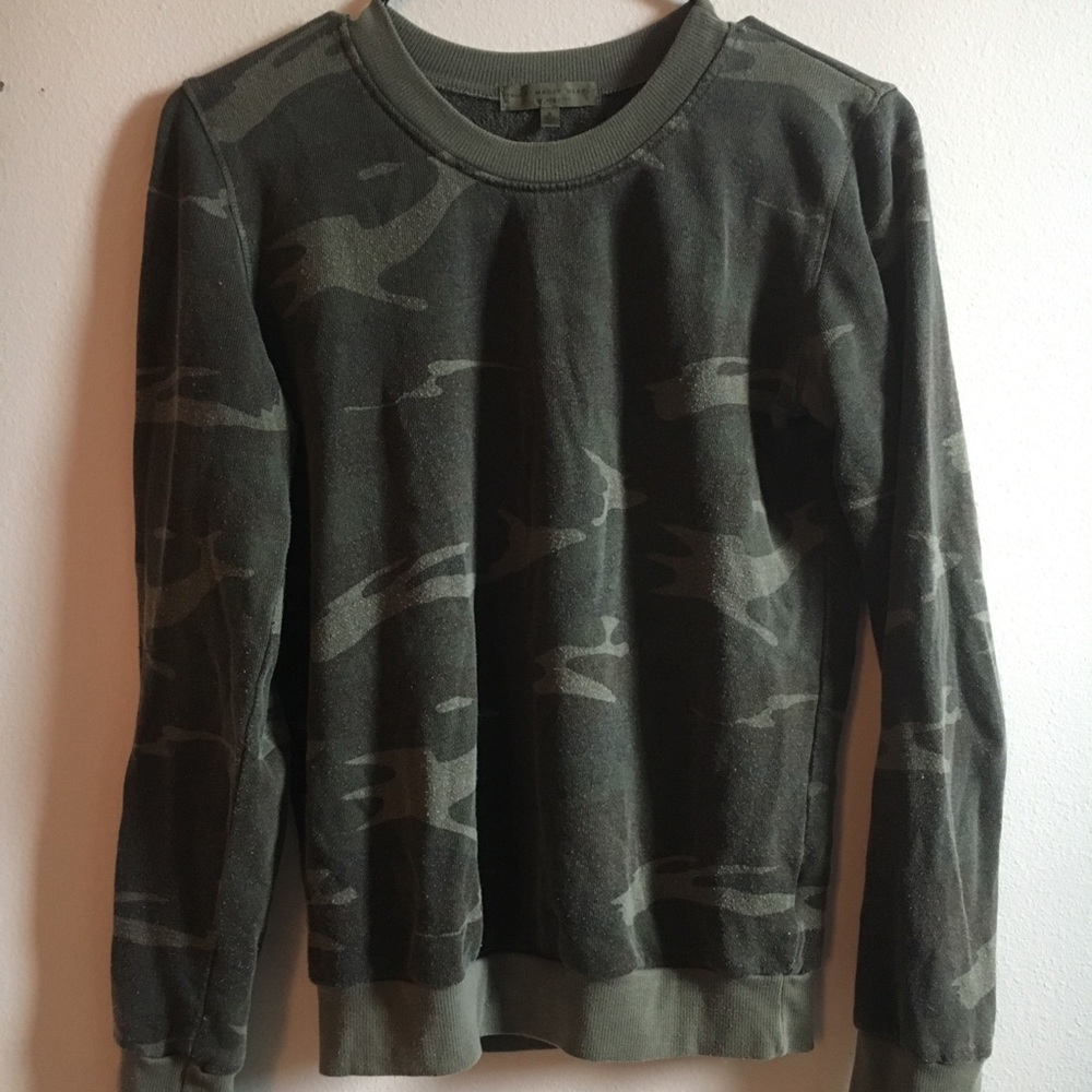 Camo Sweatshirt from Urban Outfitters